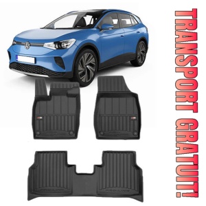Volkswagen Id.4 Din 12.2020 - Prezent, Suv , Set Covorase Auto Tip Tavita Premium 3D, din cauciuc