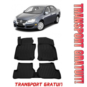 Volkswagen Jetta V (2005-2010) Set covorase auto cauciuc G.Modern Line 3D transport gratuit