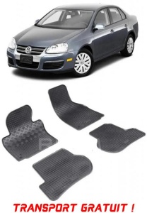 Volkswagen Jetta VI, Sedan, fabricat din 01.2011 - 2018, set covorase auto dedicate, din cauciuc 100% Premium - Transport Gratuit accesorii pentru autoturismul tau - masina v37370