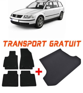 Volkswagen Passat B5 din 10.1996 - 2005 Combi *2 , Set Covorase + tavita portbagaj auto accesorii pentru autoturismul tau - masina v420