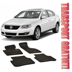 Volkswagen Passat B6 (2005-2010) Set 4 covorase auto cauciuc Urban Line