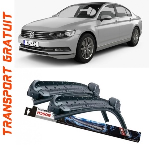 Volkswagen Passat B8 Set 2 stergatoare parbriz Bosch Aerotwin 600/475mm compatibile cu Volkswagen Passat B8 (2014-prezent) (65 cm / 45 cm) accesorii pentru autoturismul tau - masina v115540
