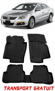 Volkswagen Passat Cc (2008-2017) Set covorase auto cauciuc G.Modern Line 3D transport gratuit