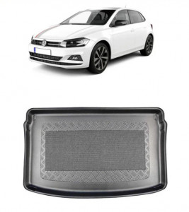Volkswagen PoloVIHatchback din 10.2017 - Prezent, Tavita Pentru Portbagaj Lux Premium Dedicata, Portbagaj Superior *3 accesorii pentru autoturismul tau - masina v197536