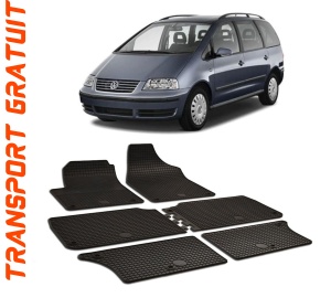 Volkswagen Sharan (1996 -2009) Set 6 covorase auto cauciuc Urban Line accesorii pentru autoturismul tau - masina v239183