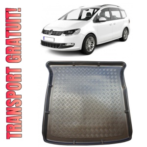 Volkswagen Sharan II Van din 09.2010 - Prezent, Tavita Pentru Portbagaj Lux Premium Dedicata, 7 Locuri Rand 3 Culcat*3