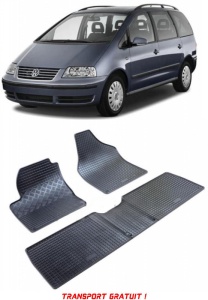 Volkswagen Sharan II, Van, fabricat din 09.2010 - Prezent, 5 Locuri, set covorase auto dedicate, din cauciuc 100% Premium - Transport Gratuit accesorii pentru autoturismul tau - masina v37313