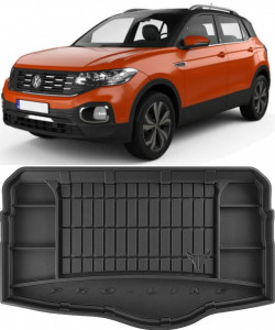 Volkswagen T-Cross Suv din 04.2019 - Prezent, Tavita Pentru Portbagaj Lux Premium Dedicata, Portbagaj Inferior *3 accesorii pentru autoturismul tau - masina v189655