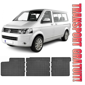 Volkswagen T5, Van, Din 2003 - 05.2015, Rand 2, Cabina Dubla , Set Covorase Auto Premium