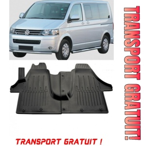 Volkswagen T6 (2015-2021) (1+2) Set covorase auto cauciuc G.Modern Line 3D transport gratuit