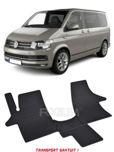 Volkswagen T6 Caravelle fabricat din 2019 - Prezent, Van, set covorase auto dedicate, din cauciuc 100% Premium - Transport Gratuit accesorii pentru autoturismul tau - masina v37255