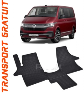 Volkswagen T6 MultIVan fabricat din 2019 - Prezent, Van, set covorase auto dedicate, din cauciuc 100% Premium accesorii pentru autoturismul tau - masina v152427