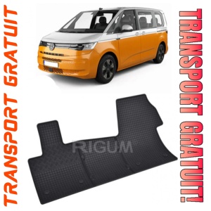 Volkswagen T7 MultIVan fabricat din 2022 - Prezent, Van, set covorase auto dedicate, din cauciuc 100% Premium