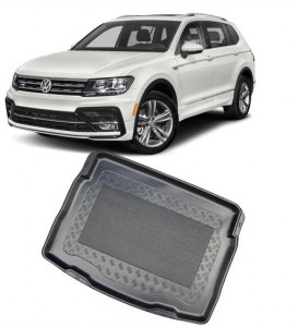 Volkswagen Tiguan II Suv din 05.2016 - Prezent, Tavita Pentru Portbagaj Lux Premium Dedicata, Portbagaj Inferior Kit Reparatie *2 accesorii pentru autoturismul tau - masina v196843