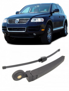 Volkswagen Touareg Brat stergator pentru luneta spate cu lamela 350 mm, compatibil cu Volkswagen Touareg SUV fabricat intre 2002-2010, calitate extra accesorii pentru autoturismul tau - masina v92497