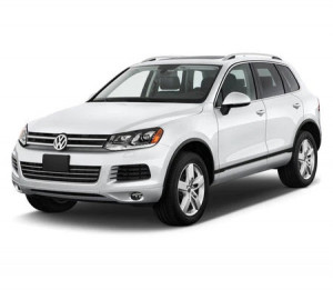 Volkswagen Touareg II, Suv, fabricat din 02.2010 - 03.2018, set covorase auto dedicate, din cauciuc 100% Premium accesorii pentru autoturismul tau - masina v159281