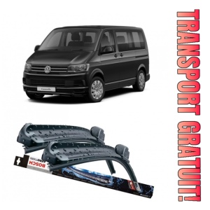 Volkswagen Transporter Set 2 stergatoare parbriz Bosch Bosch Aerotwin 60 cm/53 cm compatibile cu Volkswagen Transporter T5 Platform/Chassis (7Jd, 7Je, 7Jl, 7Jy, 7Jz, 7F din 2003-2009 (60 cm / 53 cm)