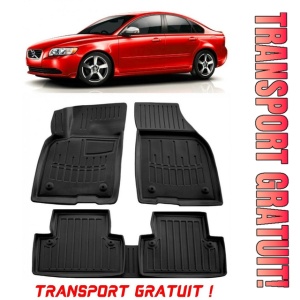Volvo S40 II (2004-2012) Set covorase auto cauciuc G.Modern Line 3D transport gratuit