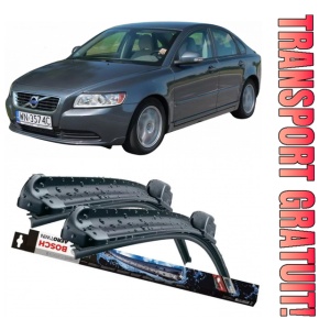 Volvo S40 Set 2 stergatoare parbriz Bosch Bosch Aerotwin compatibile cu Volvo S40 2004-2012 (65 cm / 50 cm)