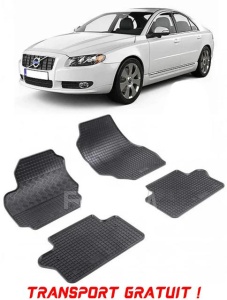 Volvo S80 II, Sedan, fabricat din 03.2006 - 09.2016, set covorase auto dedicate, din cauciuc 100% Premium - Transport Gratuit accesorii pentru autoturismul tau - masina v37119