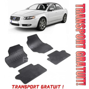 Volvo S80 II, Sedan, fabricat din 03.2006 - 09.2016, set covorase auto dedicate, din cauciuc 100% Premium - Transport Gratuit