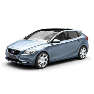 Volvo V40 II Din 07.2012 - Prezent, Combi , Set Covorase Auto Tip Tavita Premium 3D, din cauciuc accesorii pentru autoturismul tau - masina v167142