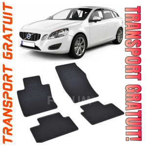 Volvo V60 PhEV fabricat din 2018 - Prezent, Combi, set covorase auto dedicate, din cauciuc 100% Premium