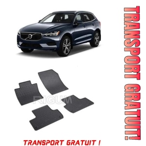 Volvo XC60 I, Suv, fabricat din 10.2008 - 06.2017, set covorase auto dedicate, din cauciuc 100% Premium - Transport Gratuit
