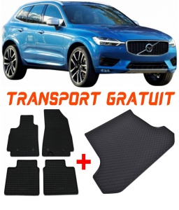 Volvo XC60 Set Covorase + tavita portbagaj auto Volvo XC60 I, caroserie SUV, fabricatie 10.2008 - 06.2017 accesorii pentru autoturismul tau - masina v384