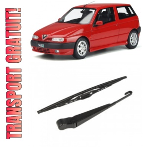 Alfa Romeo 145 Brat stergator pentru luneta spate cu lamela 330 mm, compatibil cu Alfa Romeo 145 Hatchback fabricat intre 1994-2001, calitate extra