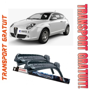 Alfa Romeo Mito Set 2 stergatoare parbriz Bosch Aerotwin 600/475mm compatibile cu Alfa Romeo MITO (955_) (2008-2018) (65 cm / 38 cm)