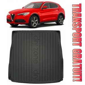 Alfa Romeo Stelvio din 01.2017 - Prezent Suv Fara Subwoofer *2, Tavita Pentru Portbagaj Lux Premium Dedicata,