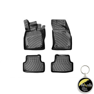 Audi A3 (Typ 8V) Sportback 2013-2020 Set 4 covorase auto din cauciuc tip tavita premium line 3D accesorii pentru autoturismul tau - masina v242865