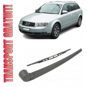 Audi A4 B6 Brat stergator pentru luneta spate cu lamela 330 mm, compatibil cu Audi A4 B6 Combi fabricat intre 2001-2004, calitate extra