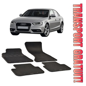 Audi A4 (B8) (2007-2015) Set 4 covorase auto cauciuc Urban Line