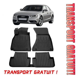 Audi A4 (B8) (2007-2015) Set covorase auto cauciuc G.Modern Line 3D transport gratuit