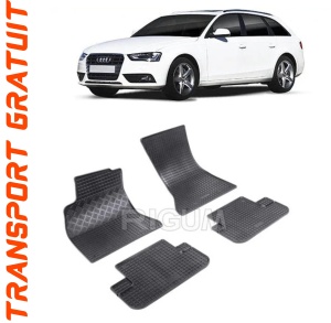Audi A4 B8, Combi, fabricat din 04.2008 - 10.2015, set covorase auto dedicate, din cauciuc 100% Premium accesorii pentru autoturismul tau - masina v156686