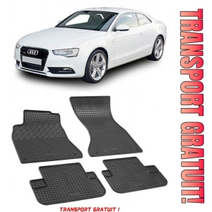 Audi A5 8T3, Coupe, fabricat din 01.2008 - 09.2016, set covorase auto dedicate, din cauciuc 100% Premium - Transport Gratuit