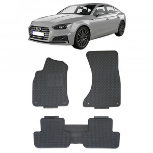 Audi A5 (B8) (2007-2016) Set 5 covorase auto cauciuc Exclusive Line