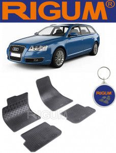 Audi A6 C6, Combi, fabricat din 03.2006 - 2011, set covorase auto dedicate, din cauciuc 100% Premium accesorii pentru autoturismul tau - masina v157292