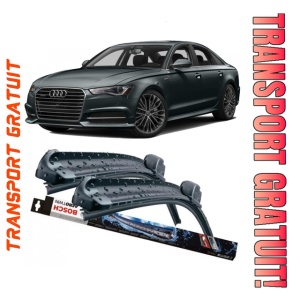 Audi A6 C7 Avant Set 2 stergatoare parbriz Bosch Bosch Aerotwin 65 cm/53 cm compatibile cu Audi A6 C7 Avant (4G5, 4Gd) din 2011-2018 (65 cm / 53 cm)