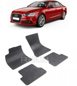 Audi A6 C7, Sedan, fabricat din 03.2011 - 05.2018, set covorase auto dedicate, din cauciuc 100% Premium accesorii pentru autoturismul tau - masina v158934