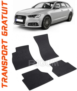 Audi A6 C8, Combi, fabricat din 09.2018 - Prezent, set covorase auto dedicate, din cauciuc 100% Premium accesorii pentru autoturismul tau - masina v156429