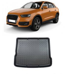 Audi Q3 I Suv din 08.2011 - 06.2018, Tavita Pentru Portbagaj Lux Premium Dedicata, Portbagaj Superior Roata Rezerva Ingusta *1 accesorii pentru autoturismul tau - masina v202362