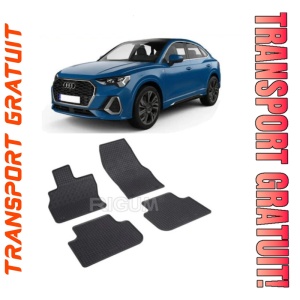 Audi Q3 II Sportback, Suv, fabricat din 09.2019 - Prezent, set covorase auto dedicate, din cauciuc 100% Premium