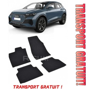 Audi Q4 Sportback E-Tron fabricat din 07.2021 - Prezent, Coupe, set covorase auto dedicate, din cauciuc 100% Premium - Transport Gratuit