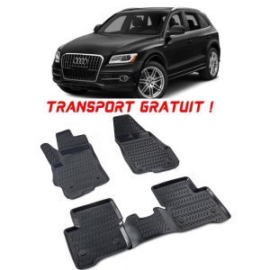 Audi Q5 (8A) II 2017- Set 4 covorase auto din cauciuc tip tavita premium line 3D - Transport Gratuit! accesorii pentru autoturismul tau - masina v49551