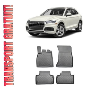 Audi Q5 Phev, Suv, Din 05.2019 - Prezent , Set Covorase Auto Tip Tavita Premium 3D, din cauciuc