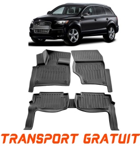 Audi Q7 (4L) (2005-2015) Set covorase auto cauciuc G.Modern Line 3D accesorii pentru autoturismul tau - masina v243841