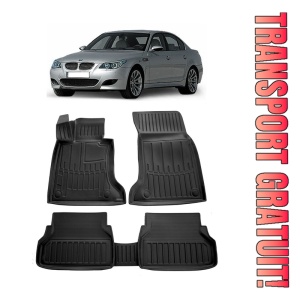 Bmw 5 (E60) 2Wd (2003-2010) Set covorase auto cauciuc G.Modern Line 3D